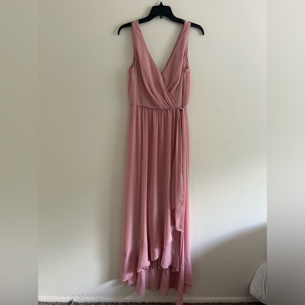 Soft pink dress for bridesmaid or prom